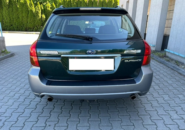 Subaru Outback cena 20900 przebieg: 248000, rok produkcji 2004 z Kolonowskie małe 301